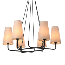 Полилей TUSCAN с шест осветителни тела